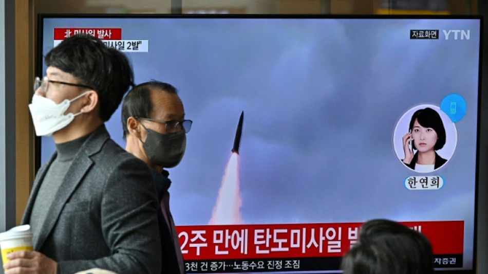 North Korea fires three ballistic missiles, Seoul says