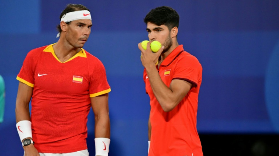 Nadal, Alcaraz win Olympics double opener