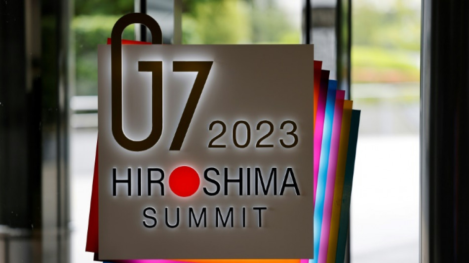 Sanctions contre Moscou et relations avec Pékin au menu du G7 à Hiroshima