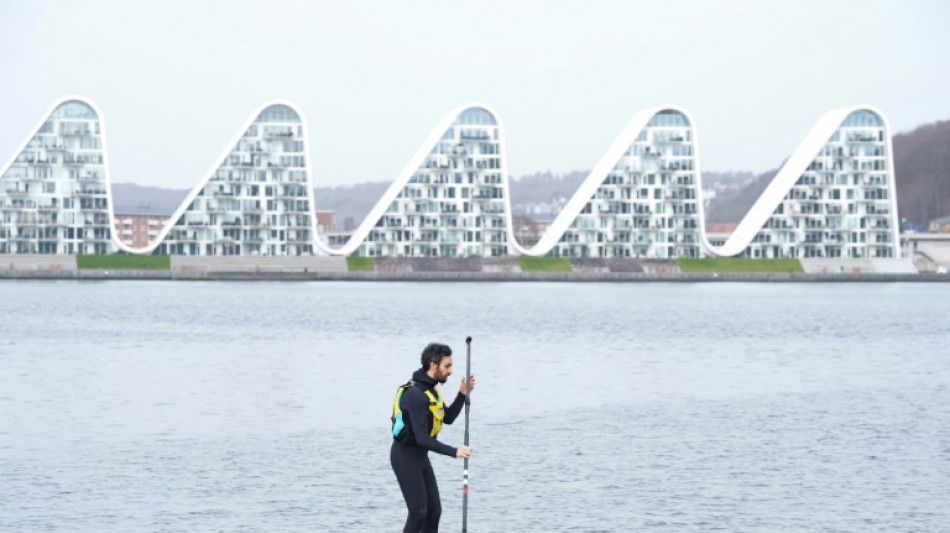 Denmark holds 'funeral' for a polluted fjord