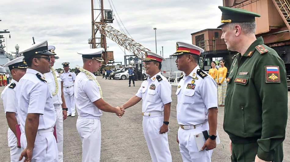 Buques navales rusos llegan a Birmania para unas maniobras conjuntas