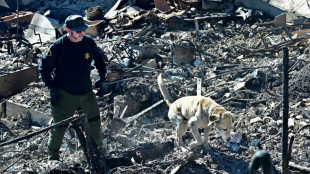 Rescatistas buscan cadáveres antes de que el viento arrecie en Los Ángeles