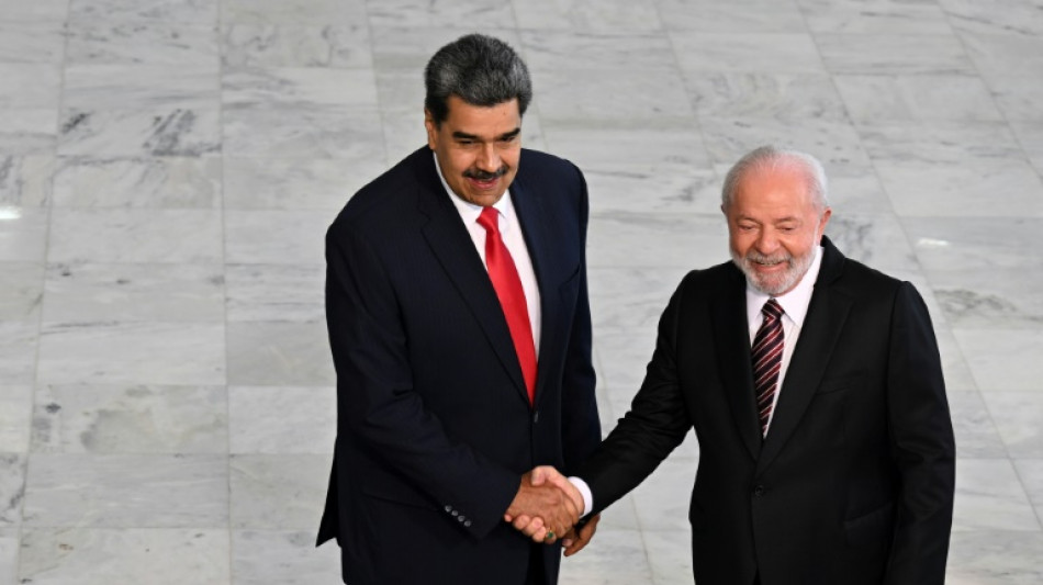 Brazil's Lula meets with Venezuela's Maduro