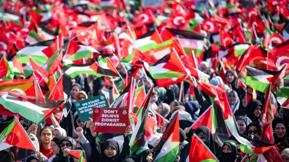 Turquie: des milliers de manifestants pro-palestiniens à Istanbul