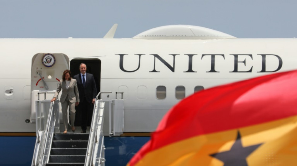 US VP arrives in Ghana on three-nation African tour