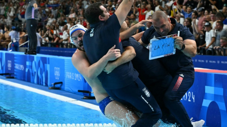 Serbia make it three water polo Olympic crowns in a row