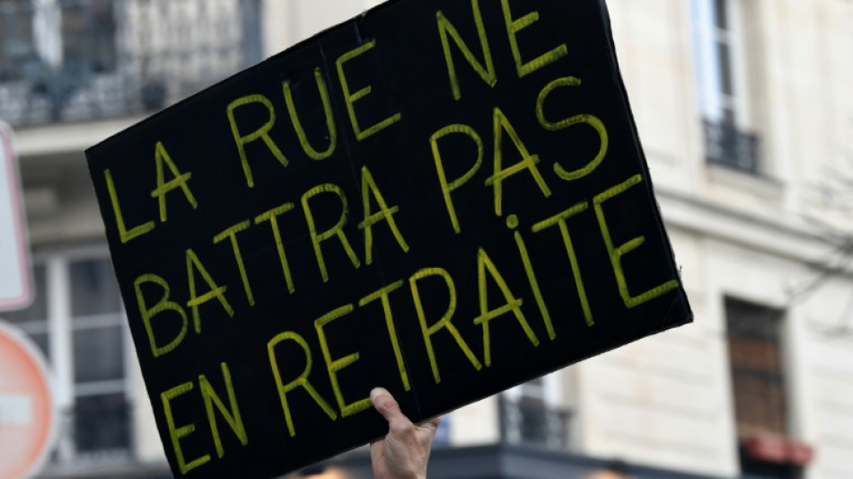 Retraites: nouvelle mobilisation jeudi avant un vote toujours hypothétique à l'Assemblée 