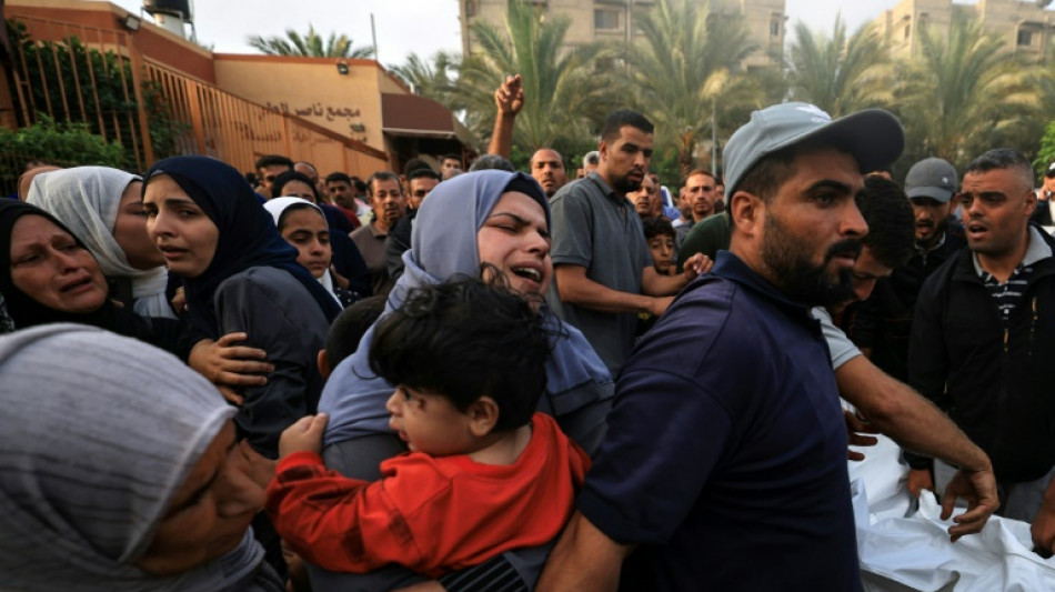 Dans un hôpital de Gaza, l'afflux d'habitants pour identifier leurs proches tués 