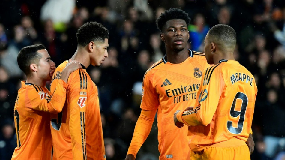 Bellingham grabs Real Madrid late Valencia win after Vinicius red