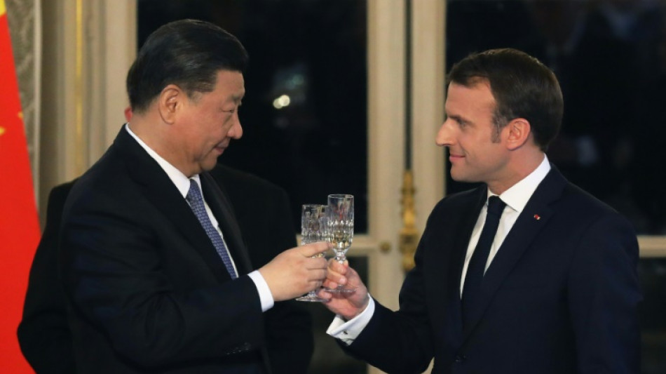 France's Macron begins China trip with Ukraine, trade on agenda