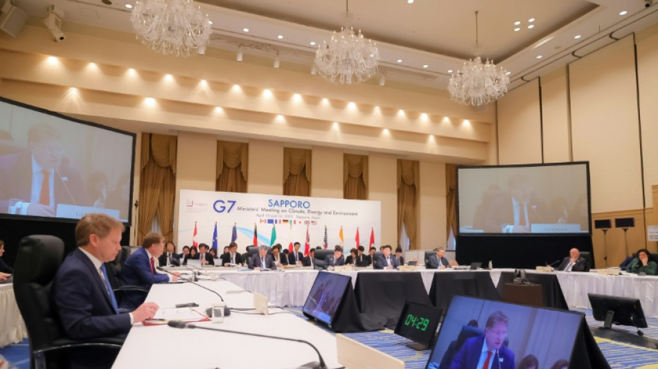 Le G7 veut "accélérer" sa sortie des énergies fossiles, mais pas de nouvelle date