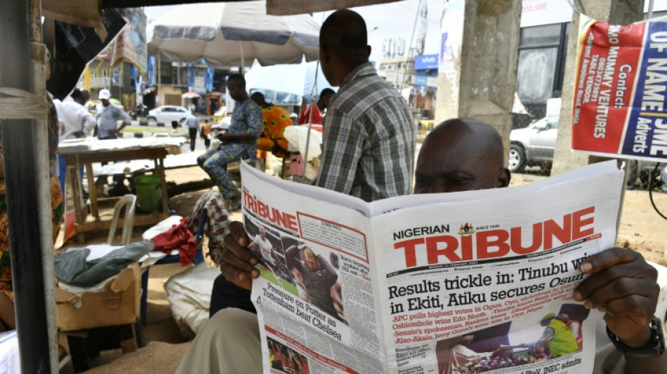 Présidentielle au Nigeria: légère avance pour Tinubu, l'opposition crie à la manipulation 