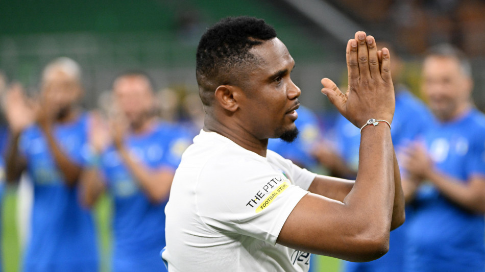 Eto'o vince il premio Internazionale Fair Play Menarini