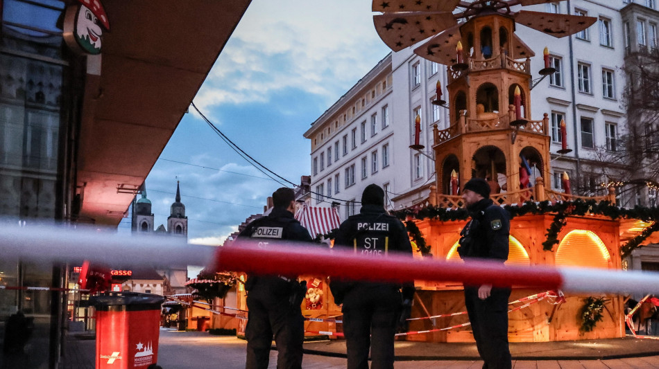 Un italo-tedesco ferito nell'attentato a Magdeburgo, non è grave