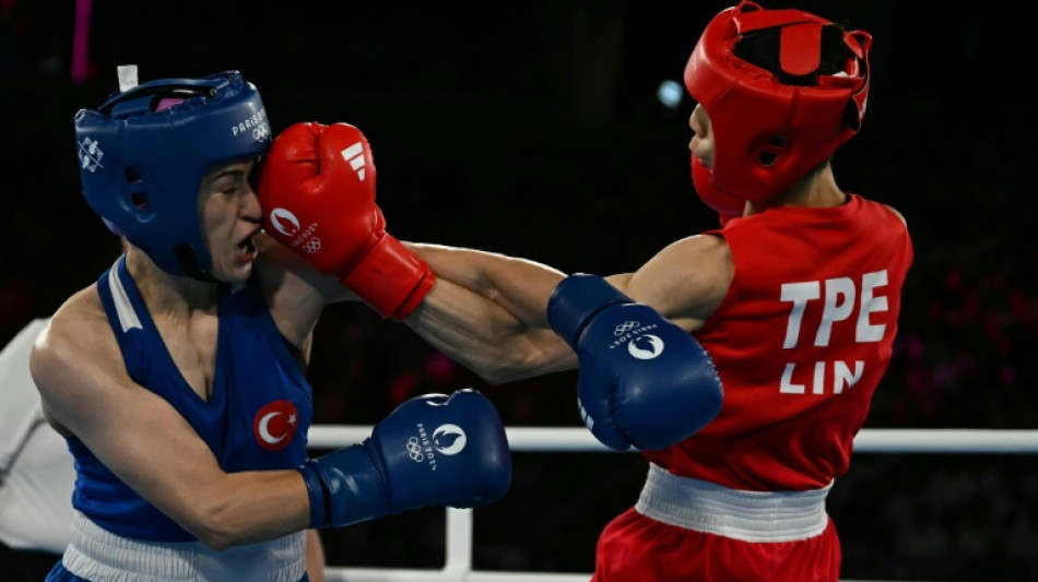 Taiwanese boxer in Paris Olympics gender row eases into final