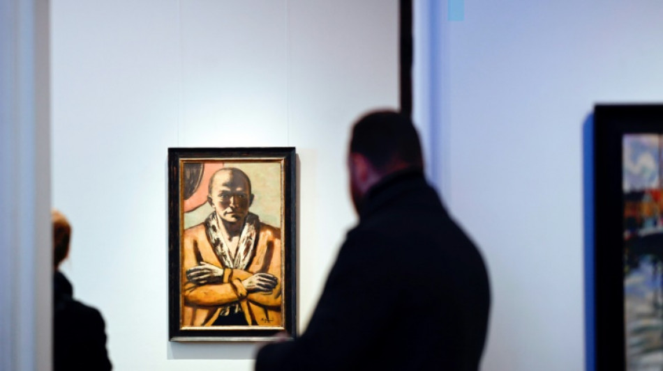 Expectativa por la subasta en Alemania de un "Autorretrato" de Max Beckmann