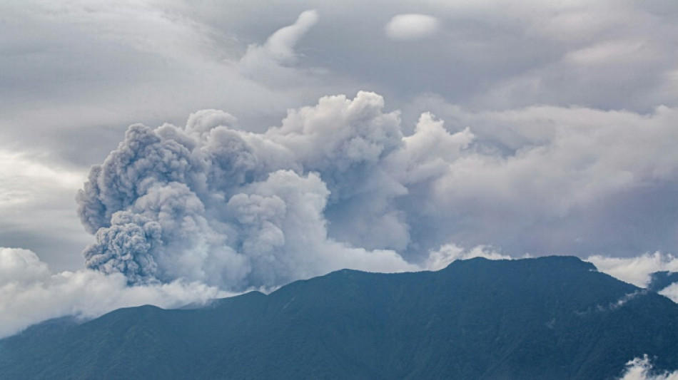 Hikers evacuated as Indonesia volcano spews ash tower