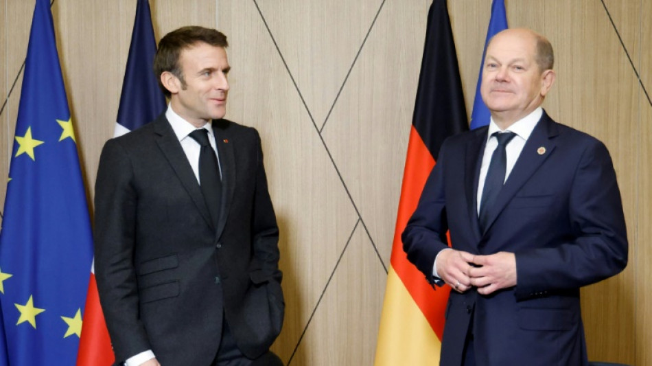 Macron et Scholz tentent d'afficher l'unité franco-allemande retrouvée