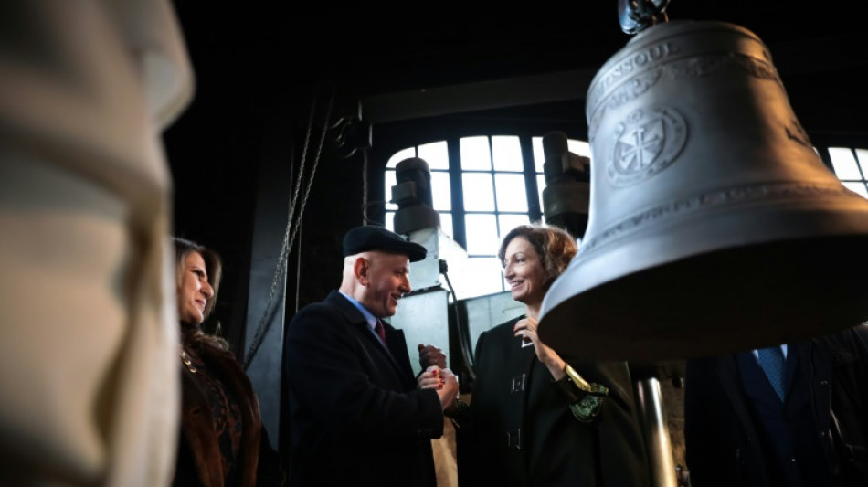 In jihadi-ruined Iraqi city, restored church bells signal hope
