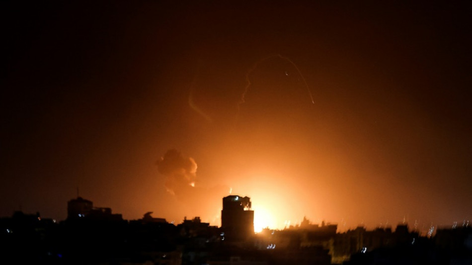 Missiles israéliens contre roquettes palestiniennes dans la nuit de Gaza