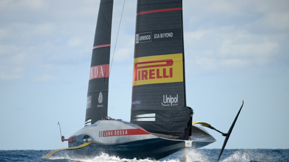 Voile: Luna Rossa se qualifie en finale de la Coupe Louis-Vuitton