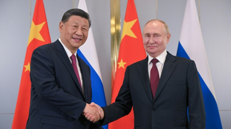 Xi et Poutine prônent un monde "multipolaire" pour être du "bon côté de l'Histoire"  