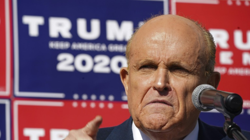 Rudy Giuliani, l'ancien "maire de l'Amérique" désormais en disgrâce