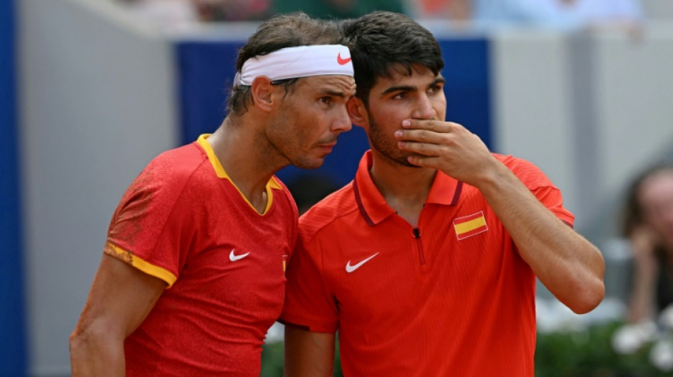 Nadal having 'fun' in Olympic dream team with Alcaraz