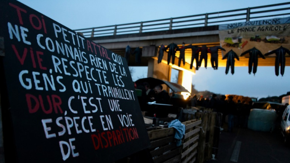 Agriculture: blocage levé en Haute-Garonne sur l'A64, rouverte à la circulation