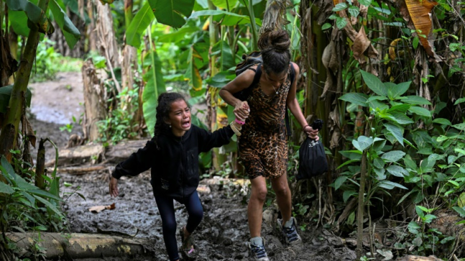 Panama: un nombre record d'enfants traversent la dangereuse jungle du Darien 