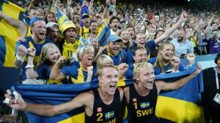 Sweden breeze to gold in men's Olympic beach volleyball