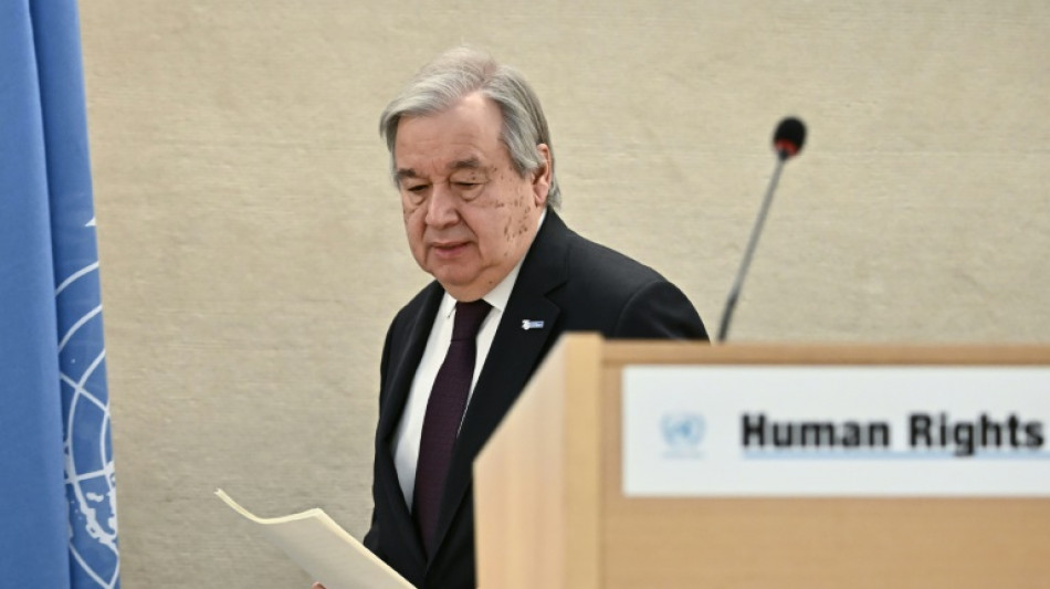 UN chief warns progress on human rights has 'gone into reverse'