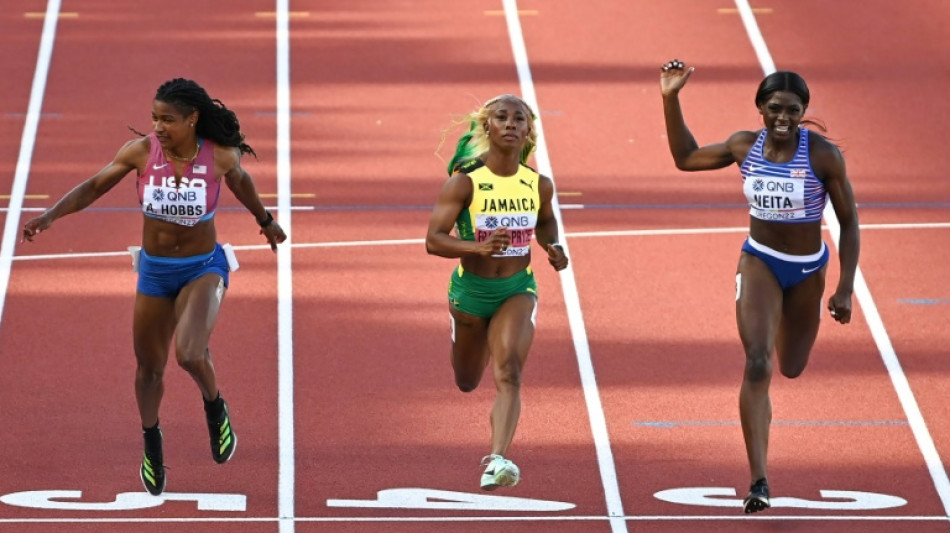 Fraser-Pryce into 100m final as Jamaica target sweep