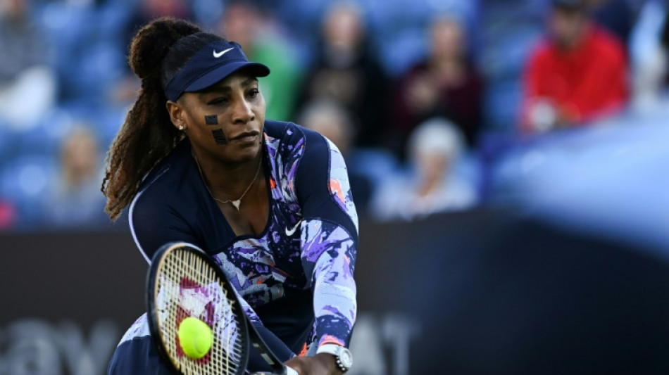 Serena's comeback reaches Eastbourne doubles semis