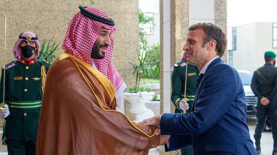 Macron defies rights criticism to host Saudi strongman