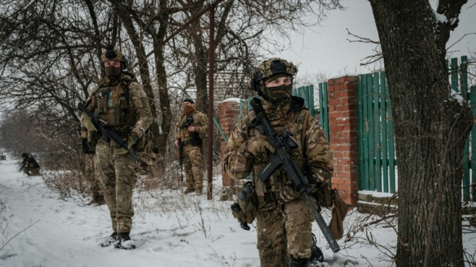 Dans l'est, une unité ukrainienne résiste aux attaques russes et au froid glacial