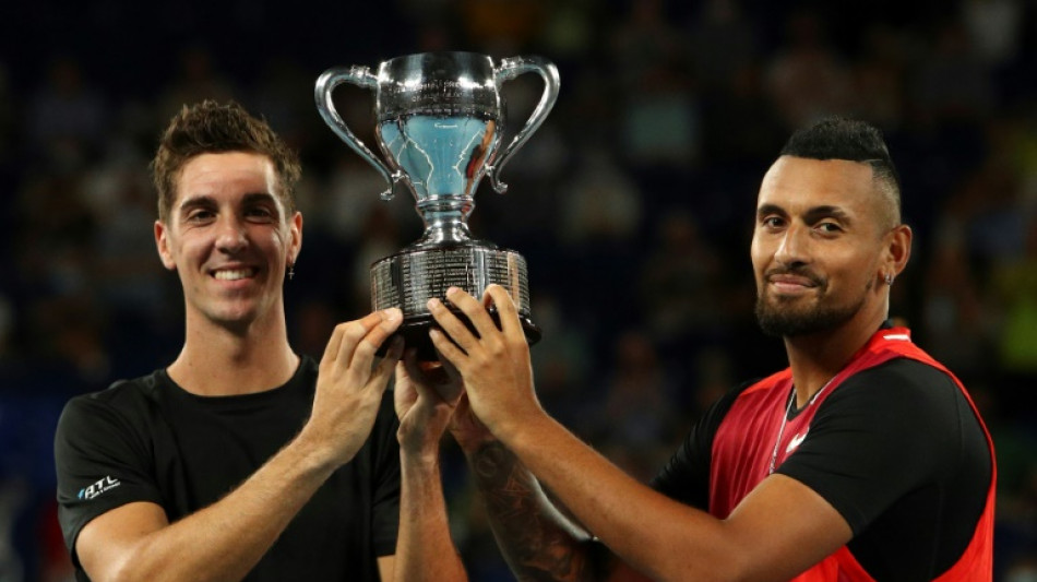 Kyrgios and Kokkinakis win Australian Open men's doubles