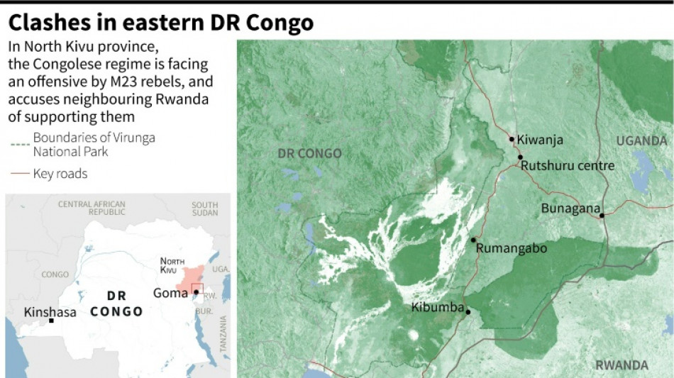 M23 rebels advance in eastern DR Congo