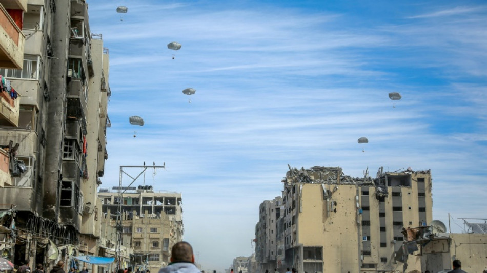 Gaza : l'aide peut tomber du ciel, mais en quantité limitée