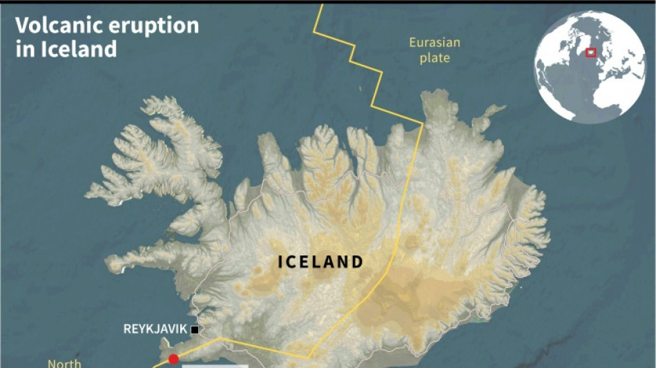 Volcano erupts in Iceland, sixth since December