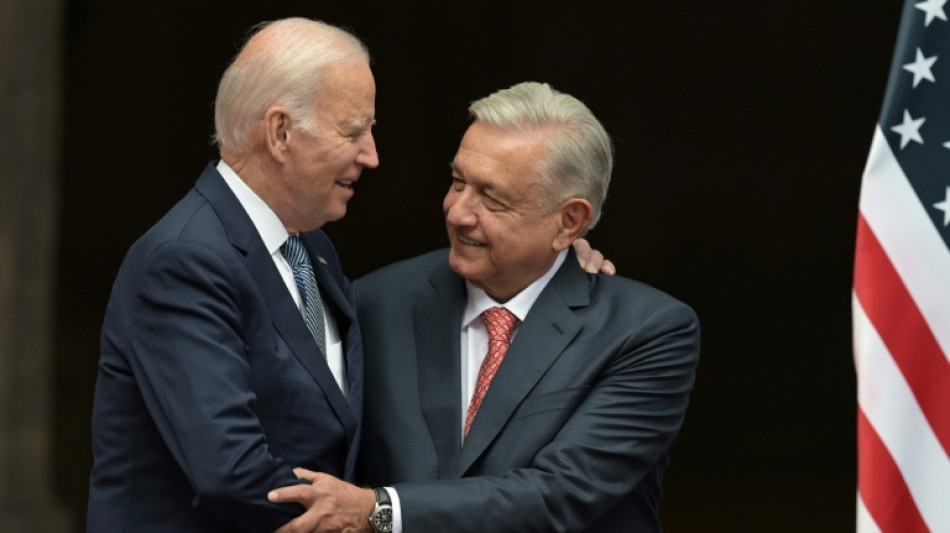 Biden seeks action on migrants, drugs in Mexico talks