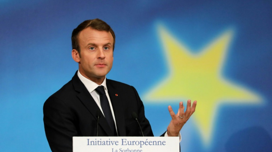 Macron appelle à un nouveau sursaut de l'Europe si elle ne veut pas "mourir"