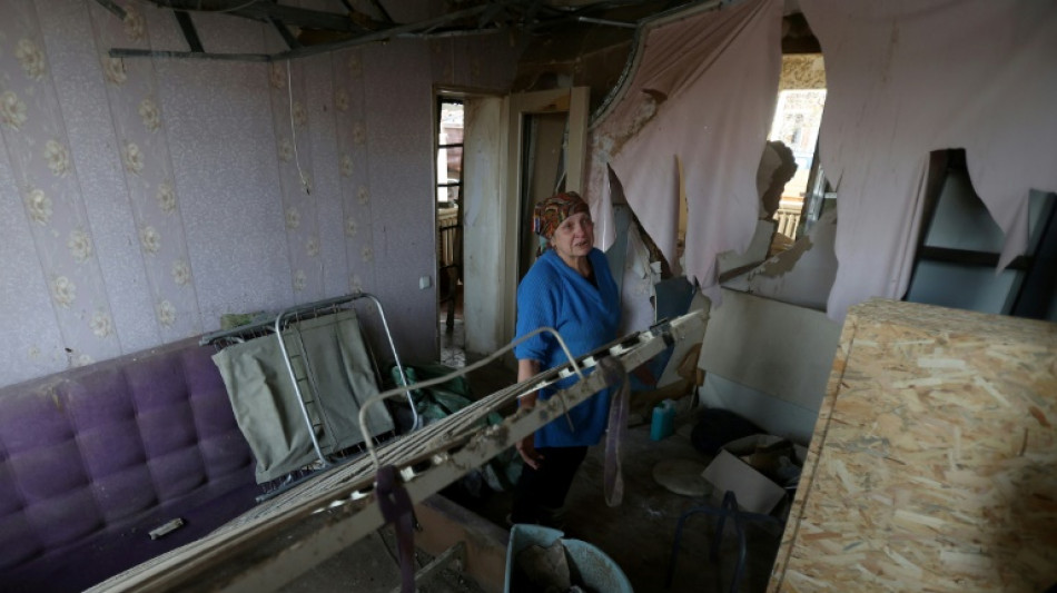 Dans un village ukrainien dévasté, l'hiver ajoute de la misère à la misère