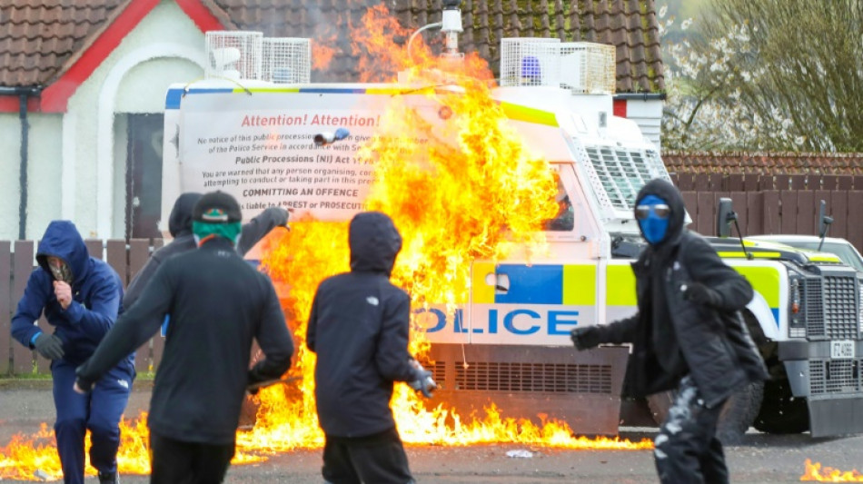 N.Ireland marks 25 years of peace, but police come under attack