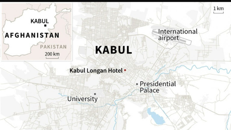 Loud blast, shots heard near China hotel in Afghan capital