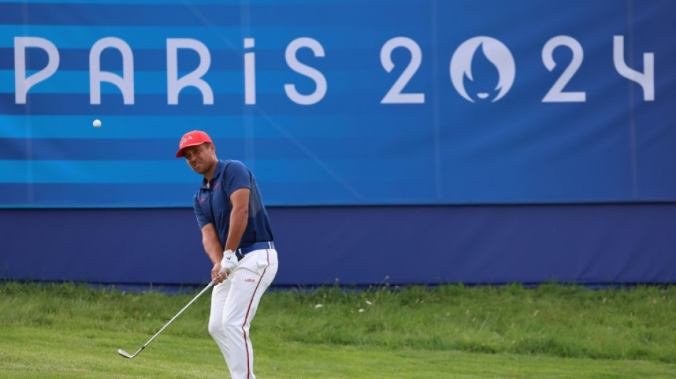 Schauffele, Rahm tied for lead ahead of Olympics final round