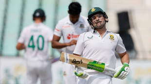 Elgar hits half-century as South Africa start well against Bangladesh