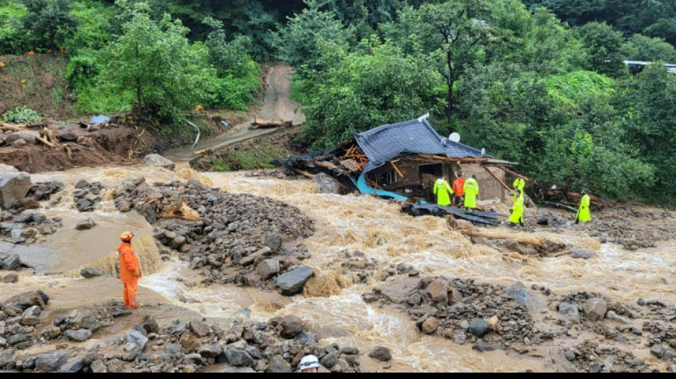 Inundaciones dejan 37 muertos en Corea del Sur