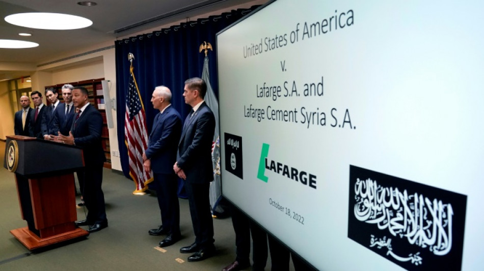 Lafarge lourdement sanctionné aux Etats-Unis pour avoir soutenu l'Etat islamique