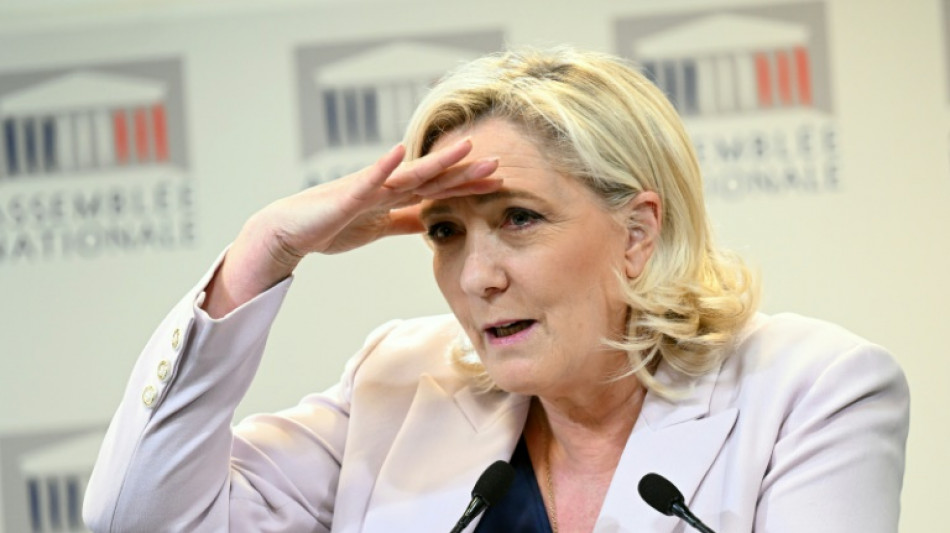 Le Pen lies in wait as Macron's pension reforms roil France